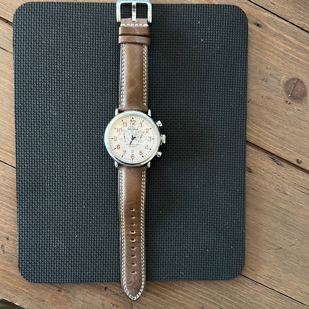 47mm Shinola Statue of Liberty Watch